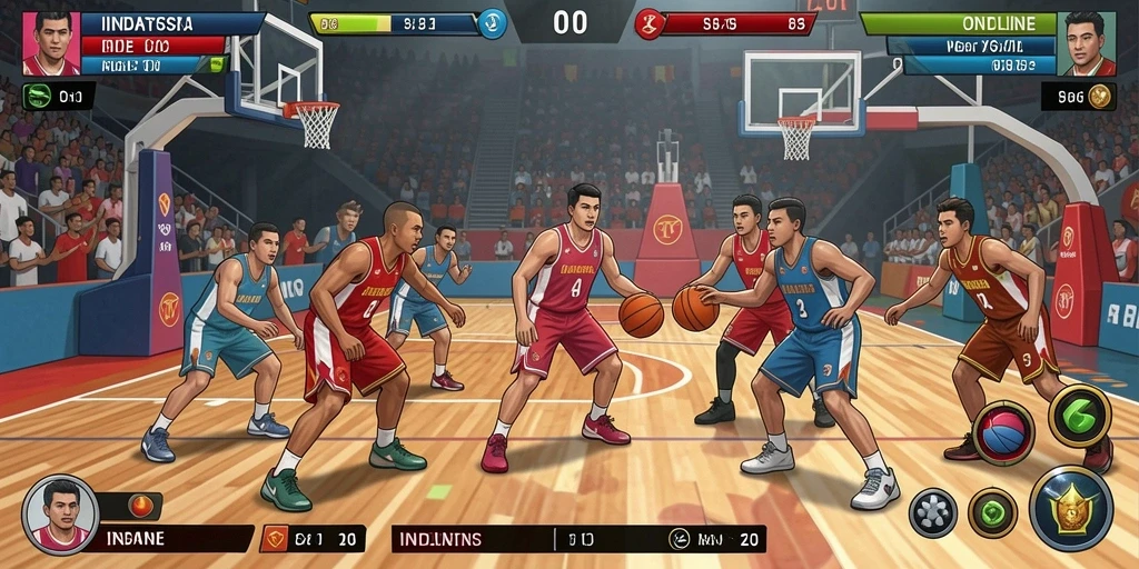 Fitur multiplayer untuk bersaing dengan teman.