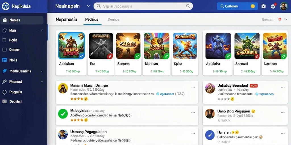 Grafis yang memukau dengan efek suara yang realistis.